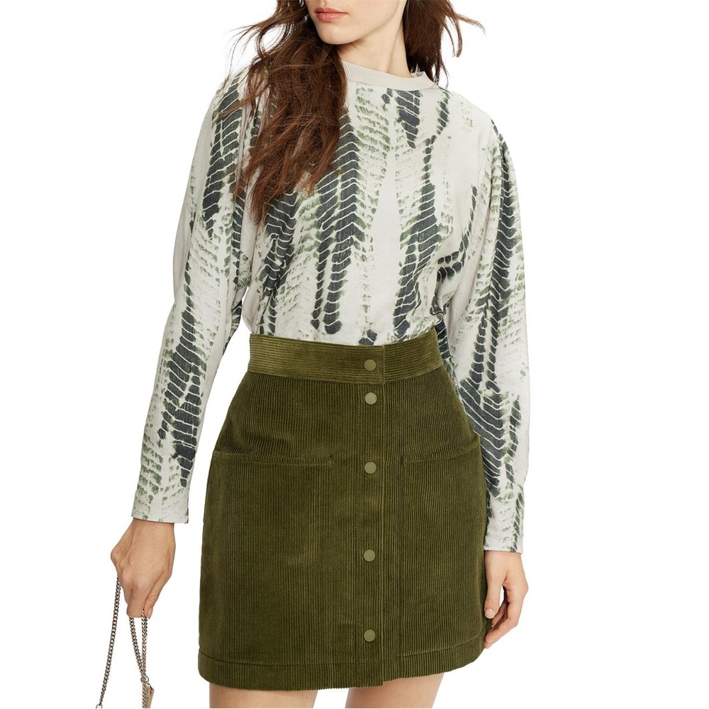 NWOT Ted Baker Snakeskin Printed Sweatshirt